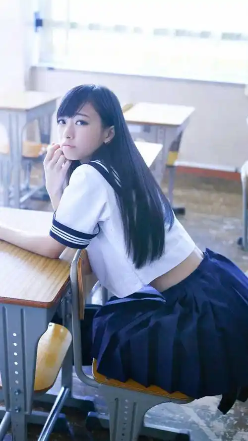 校服美女,制服诱惑,软妹,性感尤物,宅男女神,手机壁纸日本校服美女