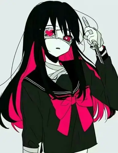 病娇图黑暗系图