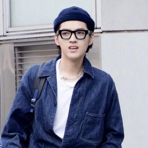 925银 潮流合伙人吴亦凡同款珍珠项链欧美嘻哈贝珠锁骨链男女饰品