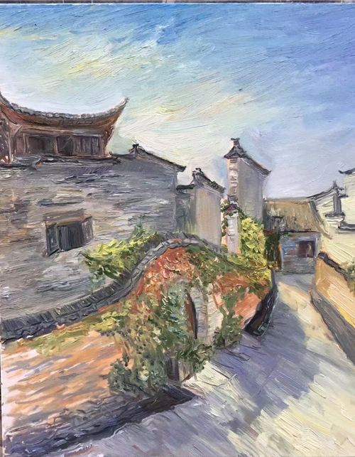 祁思颖-徽派建筑之宏村客栈