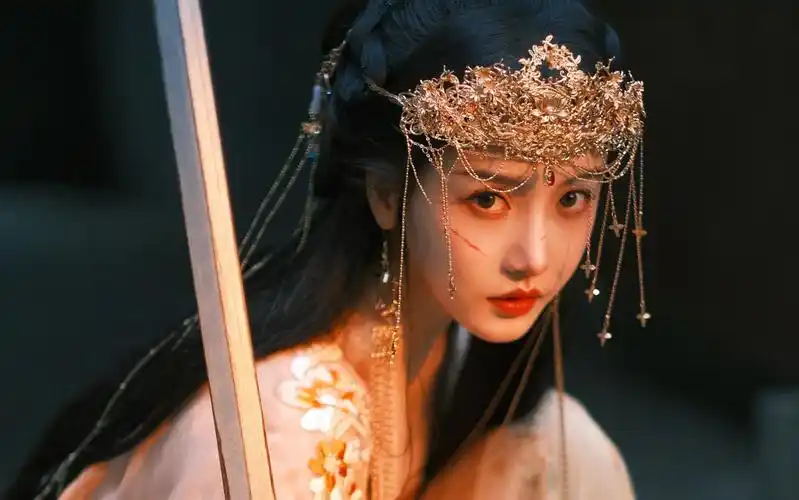 【姜贞羽】古风写真拍摄花絮