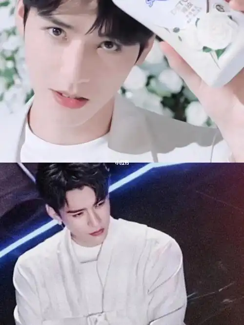 今天我收集的舒肤佳广告截图时,突然想起了战至巅峰上龚俊的那套白衣