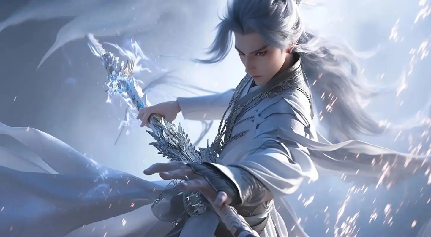 ai  一个英俊的中国古代剑客.#midjourney #a - 抖音