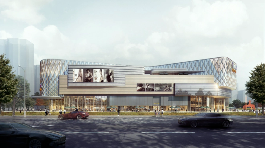 淄博世茂广场及齐盛里效果图肇庆世茂广场则将成为一座自带生态系统的