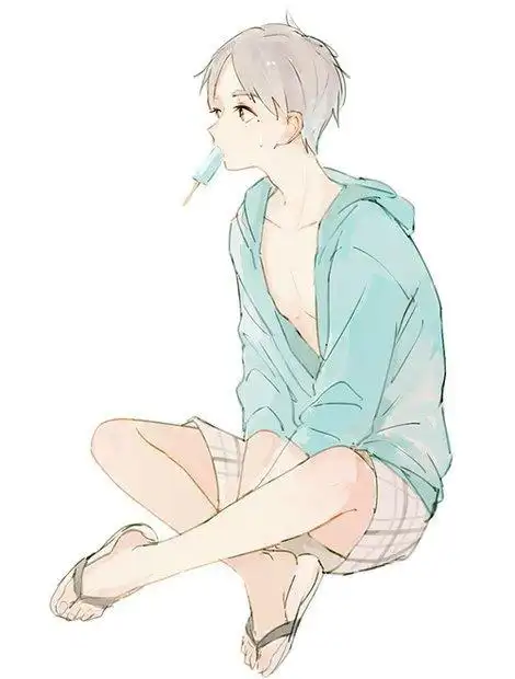 帅气的个性男生动漫图片