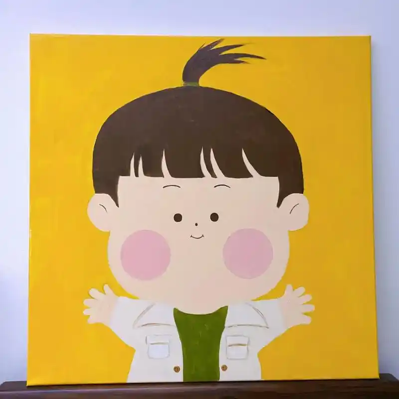 卡通人物画像.卡通人物画像,给宝宝一份特殊的小礼 - 抖音