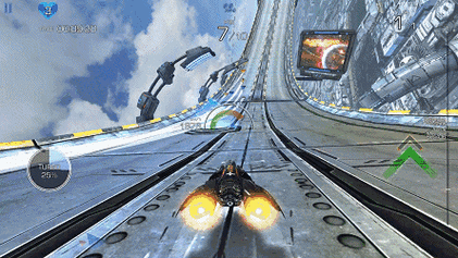 重力感应的确取代了以往的很多繁杂操作,比如极品飞车中试图做出漂移