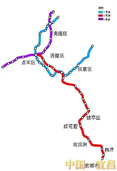 宜昌地铁14号线规划线路图