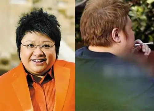 韩红说起来,那英应该是有很久的吸烟历史了.