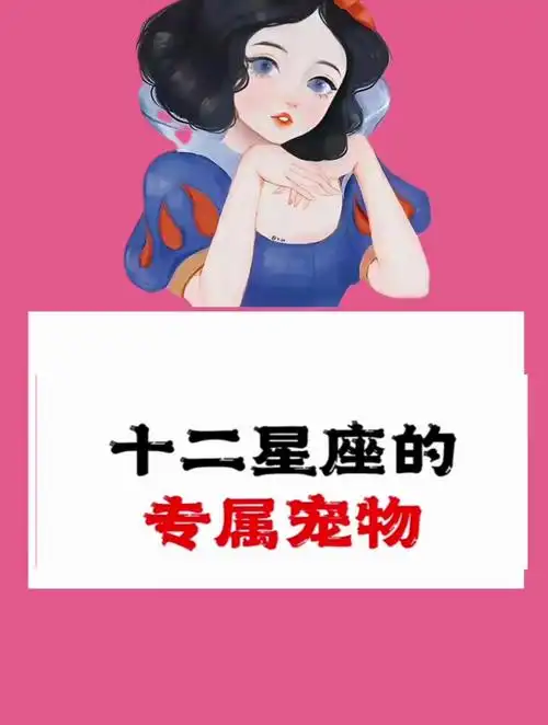 十二星座的专属宠物