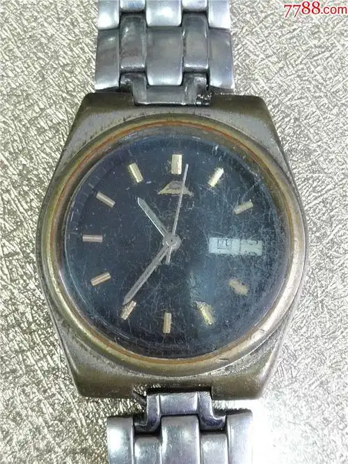 日本富士山全自动双日历男机械表