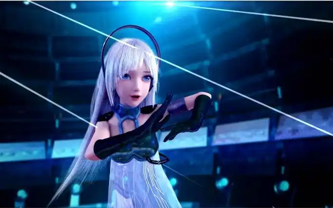 【零】虚拟偶像零 一唱成名表演歌曲 《黑暗骑士》mv版