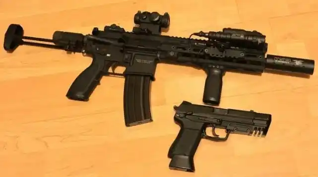 步枪鉴赏hk416c突击步枪