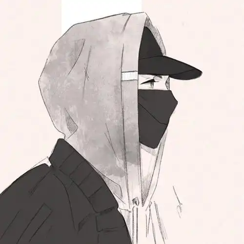 qq头像动漫戴口罩男生