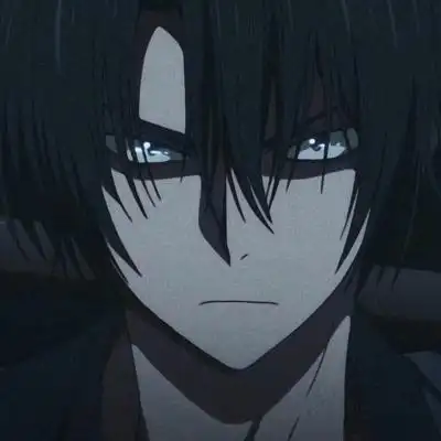 林鲸落动漫丧风男生头像