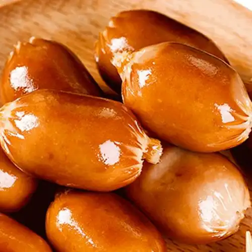 波波5斤脆皮肠冷冻肉丸子小香香肠亲亲肠仔香肠