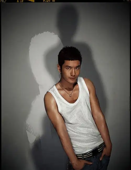 黄晓明摄影写真图片造型