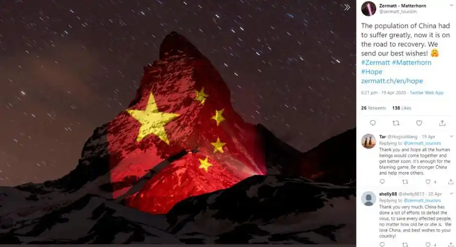 马特洪峰灯光秀激发欢乐却也引发惶恐焦虑