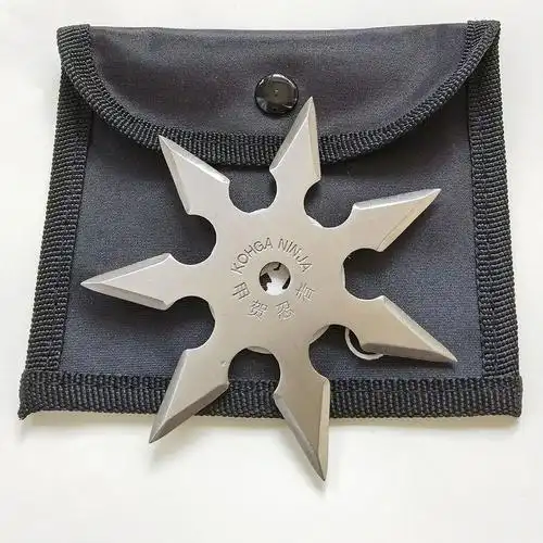 【赠送学习教程】火影忍者飞镖暗器 四,五角镖手里剑 【3支套装】