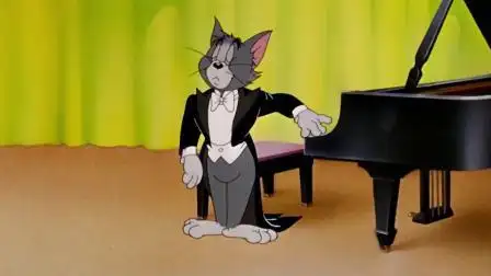 猫和老鼠:汤姆西装革履,上台演出了,真是优秀啊