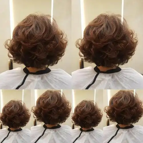 满头烫层次短发波波头,洋气立体真瘦脸,你最喜欢哪一种|发型|减龄