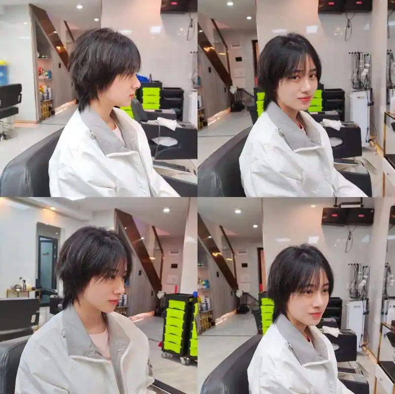 飒又可爱 这大概是我剪的第n771个狼尾发型了!