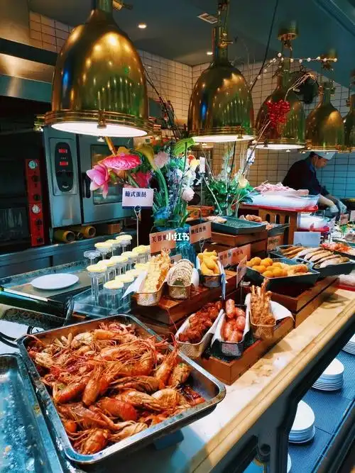 大众点评怎么样_铁板烧_海蟹_一次吃个够的海鲜自助餐_美食_美食探店