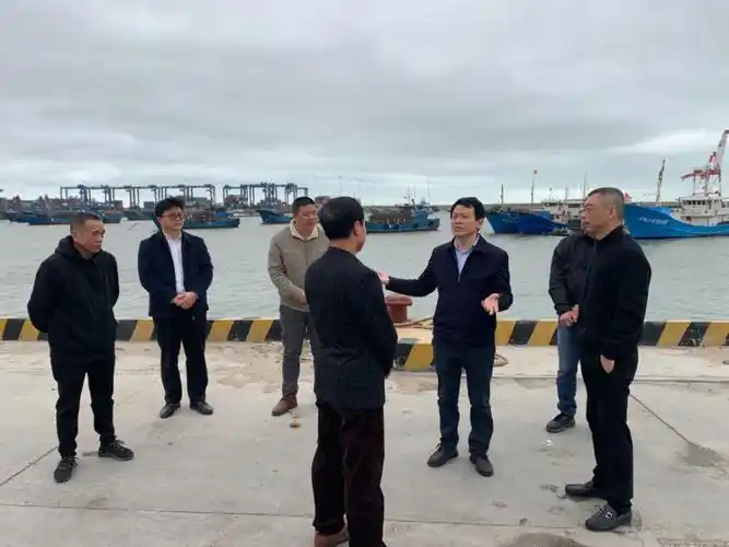 泉州市海洋与渔业局党组书记陈龙津来晋调研海洋经济