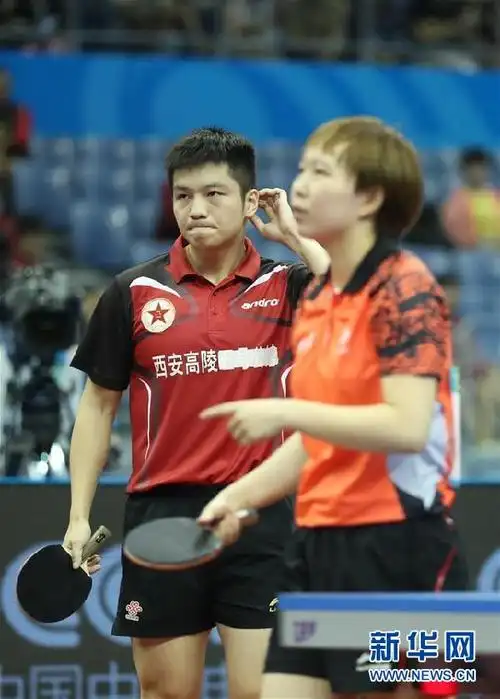 乒乓球——混合双打:樊振东/朱雨玲无缘决赛