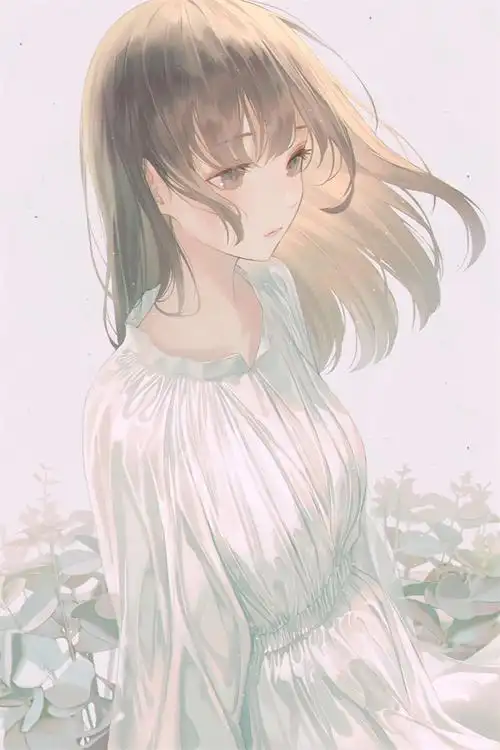 动漫人物画图片大全性感可爱风少女插画作品