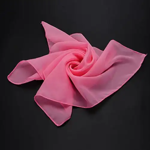 舞蹈丝巾纱巾表演手绢花胶州秧歌手帕方巾正方形考级道具一件代发