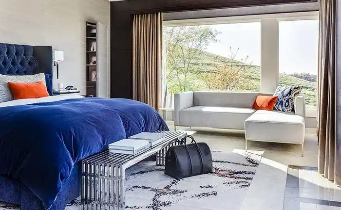 高级灰蓝色打造优雅的高贵感