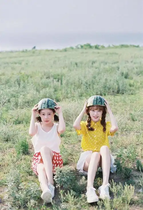 这样好看的闺蜜照,超!想!要!