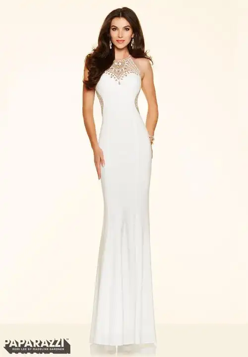 2020新款高端定制奢华手工晚礼服黑色性感修身礼服