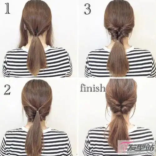 简单好看的扎头发教程马尾vs球头是你的选择 - 扎发发型 - 发型社