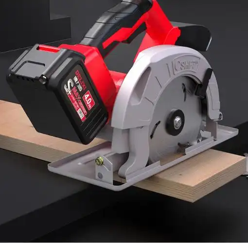 锯7寸锂电切割机充电电锯多功能台剧木工锯倒装云石机露超无刷电机7寸