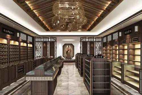 中药店装修效果图 - 齐装网装修效果图