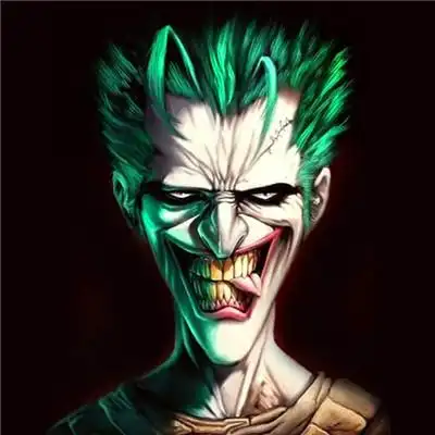 小丑动漫头像图片