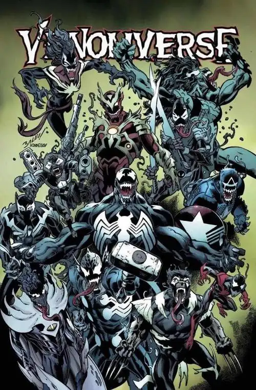 《共生体星球》漫画封面 两部漫画合在一起就成