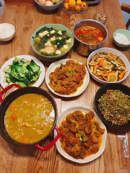 家常菜晚餐宅家吃饭幸福的家的味道