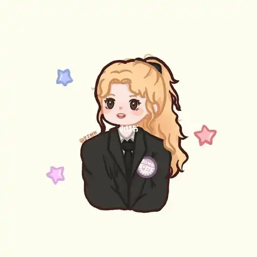 宋雨琦  #gidle  #q版  #头像  #procreate绘画  #qq人  #画画的瘸＃