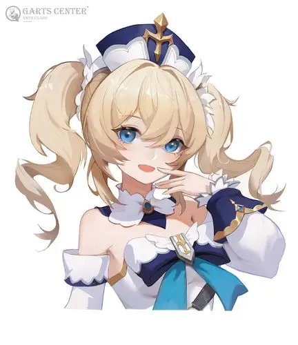 中的芭芭拉原神中的可莉【匠人绘】日系班第4期学生头像作业节选vol