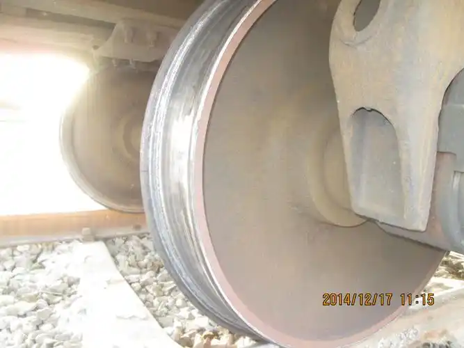 轮缘垂直磨耗过限故障