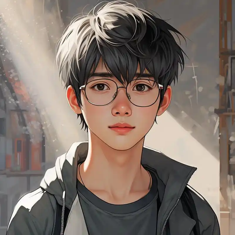 97男生戴眼镜头像精选97 一组超帅的男生戴眼镜头像来啦!