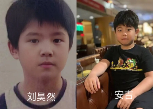 沙溢晒与儿子合影9岁安吉胖出新高度网友逐渐沙化了