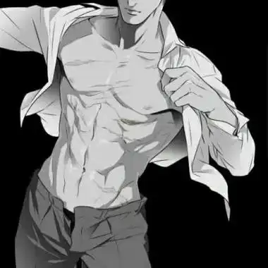 2022猛男必备腹肌的男头动漫帅气 很撩人的腹肌男头合集_6