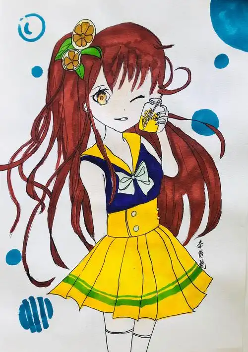 2019.5.25.周六晚上班.金凤路.国际动漫班《马克笔插画》