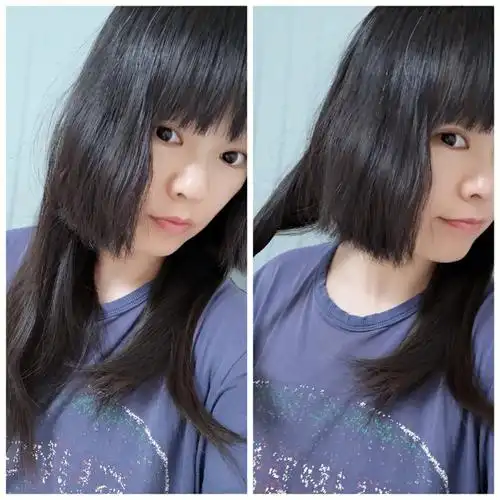 已经有好多好多年了,没进过理发店,一直都是自己剪头发,从齐腰长发