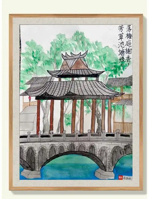 今日课程《行在江南》1:让孩子们亲自感受江南古镇不同建筑的魅力