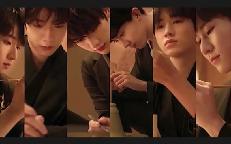 【时代少年团】花西子这个广告氛围感满满,国风少年再现!